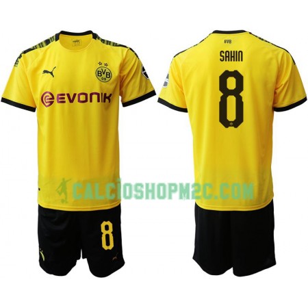 Borussia Dortmund Nuri Sahin 8 Bambino Maglia Prima 2019/2020 Manica Corta (+ Pantaloncini)